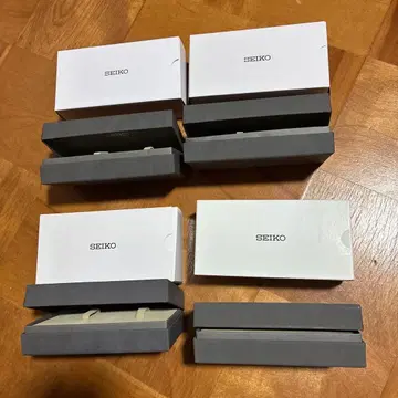 [ 4개 세트 ] SEIKO 빈 박스