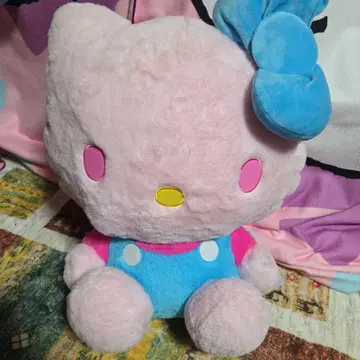 헬로키티 핑크와 하늘색 인형 GJ (산리오)