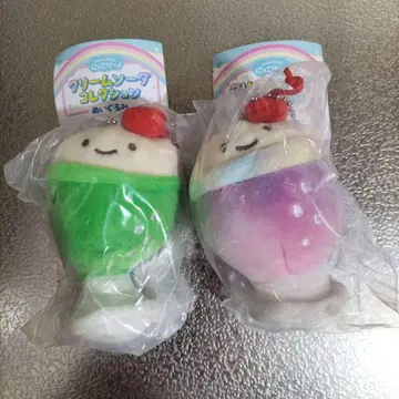 닛코리-노 크림 소다 컬렉션 봉제 인형 그린 시크릿 2