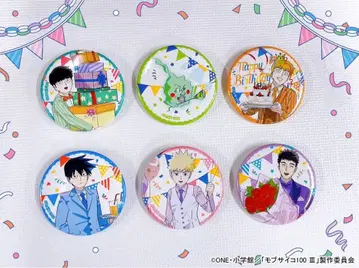 모브사이코100 사부님 생일 파티 트레이딩 캔뱃지 컴플리트 마루이