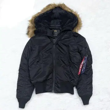 새상품급 그린라벨 별주 알파인더스트리 N-2B 충전솜 블루종