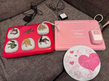 마우스로 배틀! 공룡 도감 컴퓨터 & 디즈니 원더풀 스위트 컴퓨터 2세트