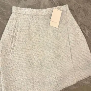 rienda 트위드 미니 스커트