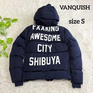 [뱅퀴시] 새상품급 다운 자켓 네이비 y2k S사이즈 남성용