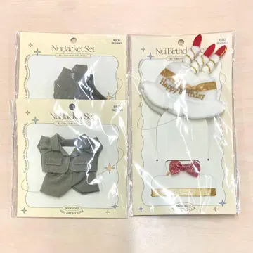 3COINS 인형 옷 10cm 사이즈 3종 세트