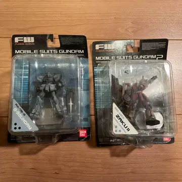 BANDAI G3 건담 자쿠 피규어 세트