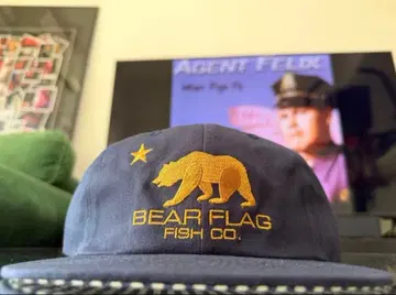 USA 레스토랑 Bear Flag Fish Co 캡 네이비