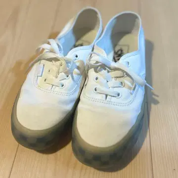 반스 VANS 오센틱 트랜스루센트 스니커즈 23.5cm