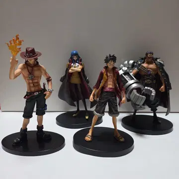 원피스 피규어 에이스 루피 아인 제트 한정판 현 상태품 4종