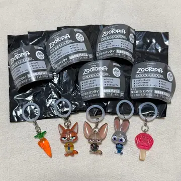 주토피아 메지루시 액세서리 5개 세트