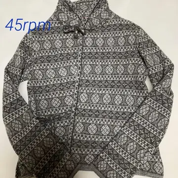 45rpm 융모 울 카슈쿨형 가디건 size1