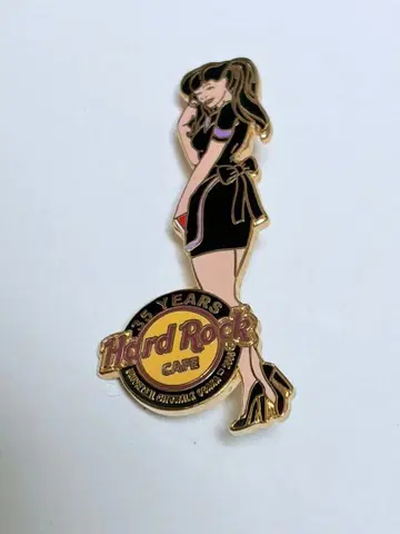 하드 록 카페 35주년 유니버셜 오사카 블랙 의류 걸즈 핀