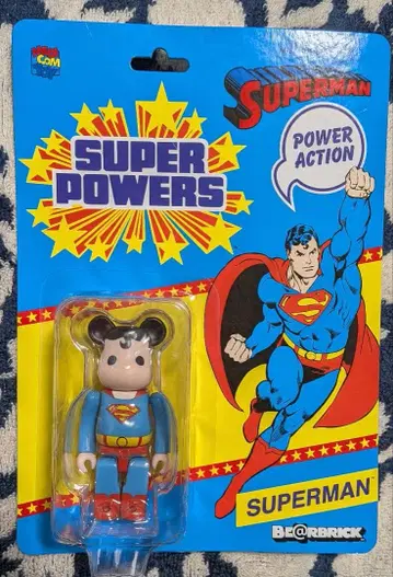 한정품 [ 원더 페스티벌 '13 여름 ] 베어브릭 슈퍼맨 미개봉품