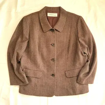 DELICE Sports 트위드 베이지 자켓 빈티지 일본제