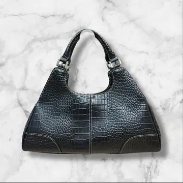 [ 미사용 새상품 ] 크로커다일 엠보 핸드백 포멀 관혼상제