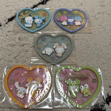 TWICE x 산리오 러버 코스터 5종 세트