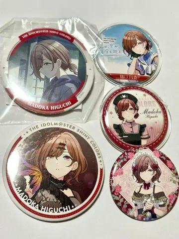 샤니마스 히구치 마도카 캔뱃지