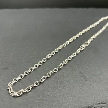 실버 925 심플 체인 빈티지 은 숏 고급