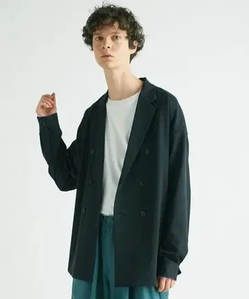 Mr.GENTLEMAN DOUBLE BLEASTED L/S SHIRT