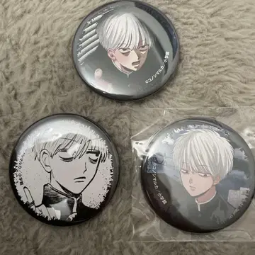 비치지 않아요 쿠로키리 마코토 캔뱃지 3개 세트