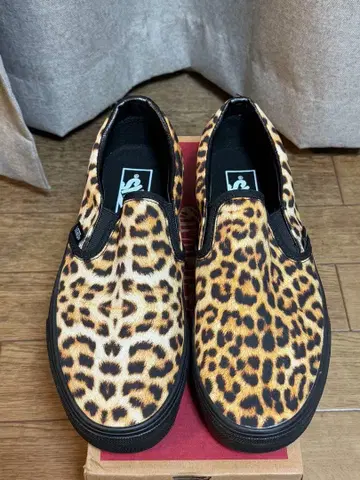 반스 클래식 슬립온 그런지 팩 레오파드 25.5cm