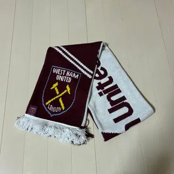 West Ham United 머플러 버건디/화이트 웨스트햄