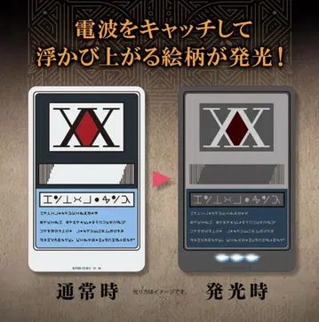 HUNTER x HUNTER PIICA+클리어 패스 케이스 헌터 라이선스