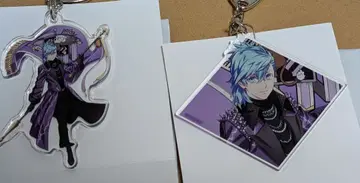 2 우타프리 탭 나이 아이 아크릴 키링 캐러밴