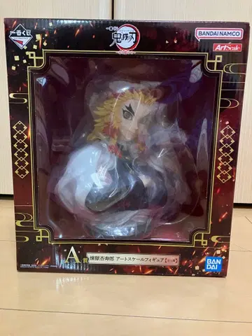 제일복권 귀멸의 칼날 A상 렌고쿠 쿄쥬로 아트 스케일 피규어