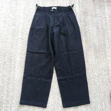 zozotwon Bleme 와이드 데님 더블턱