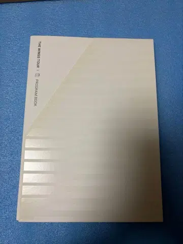 BTS 방탄소년단 The Wings Tour 프로그램북