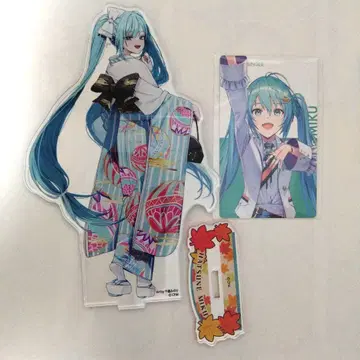 하츠네 미쿠 한나리 교토 2024 아크릴 스탠드 에피카 2점