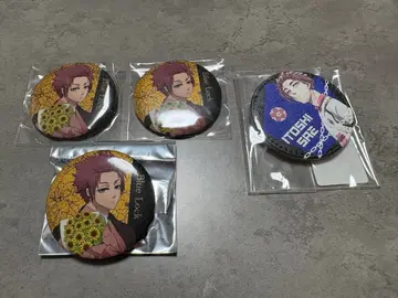 블루 록 birthday flower 이토시 사에 캔뱃지 가죽 배지