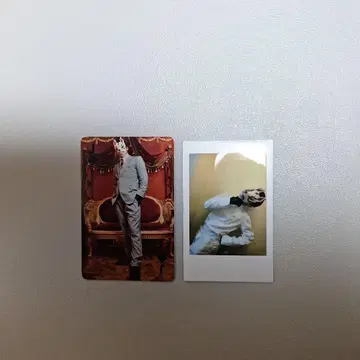 O-MENZ 여우 폴라로이드 & 트럼프 세트