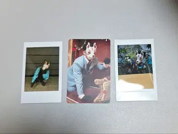 O-MENZ 여우 폴라로이드 & 트럼프 세트 2