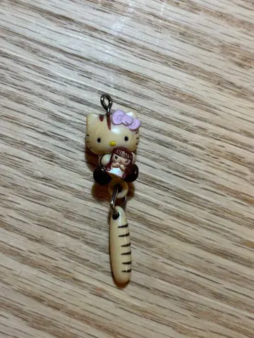 헬로키티 마미타스 콜라보 나카가와 쇼코 쇼코땅 스트랩 키티