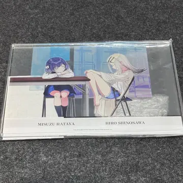 하타야 미스즈 시노자와 히로 아크릴 사진 패널 학원 아이돌 마스터