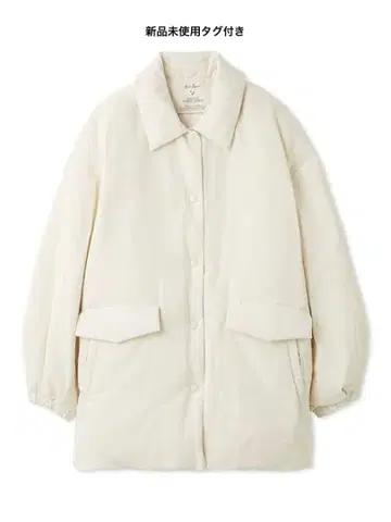 프렌치 다운 텐트 실루엣 자켓