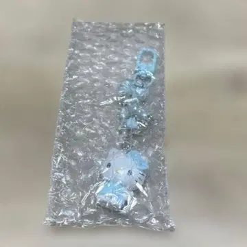 산리오 시크릿 키링 미니어처 퀼트 키티 블루 파랑