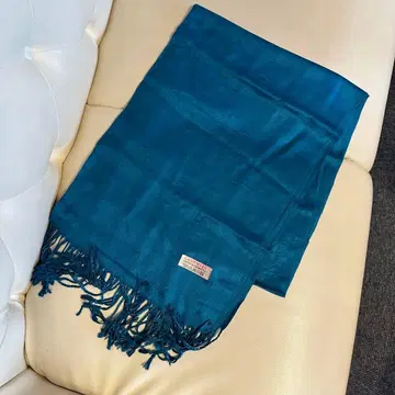 CASHMERE 캐시미어 스톨 머플러 블루 파랑