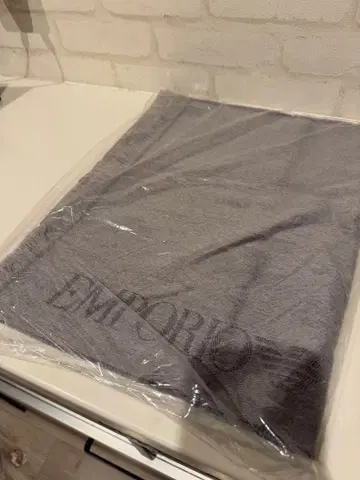 엠포리오 아르마니 머플러 그레이 스톨