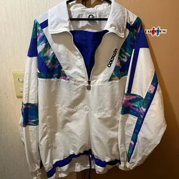 90s GOLDWIN 나일론 자켓 하프 지퍼 골드윈