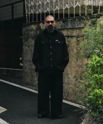 COOTIE Needle Punch Twill 셋업