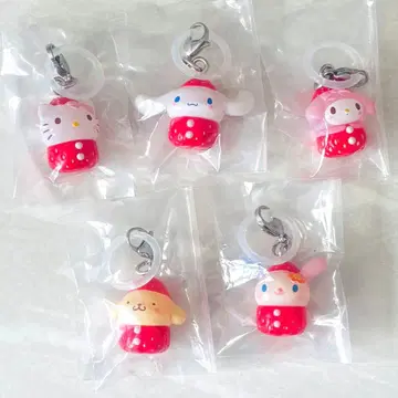 산리오 딸기 메지루시 액세서리 세미 컴플리트 세트 세미 컴프 가챠