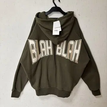 [ 미사용 ] GYDA BLAHBLAH ZIP UP 후드 맨투맨(F)