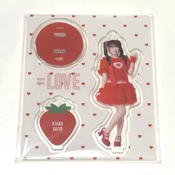 =LOVE 이코러브 사이토 지라 아크릴 스탠드 특별히
