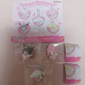 산리오 꿈꾸는 엔젤 스윙 마이멜로디 쿠로미 시나모롤 3종 세트