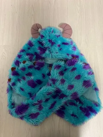 디즈니 샐리 머플러 캡