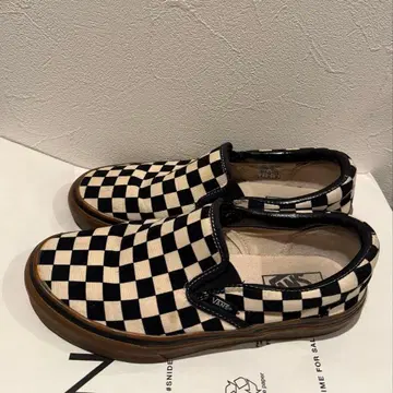 Vans 체커 패턴 슬립온