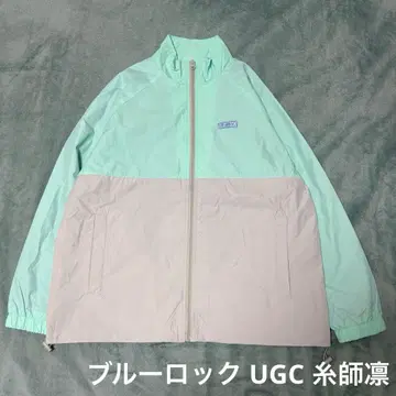 새상품급 블루 록 UGC 이토시 린 윈드 브레이커 나일론 자켓